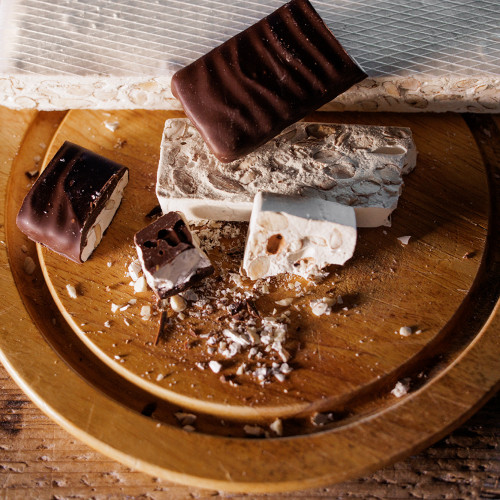 Torrone bianco al cioccolato 